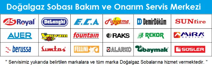Doğalgaz Sobası Markaları Doğalgaz Sobalarında Hizmet Verdiğimiz Markalar.